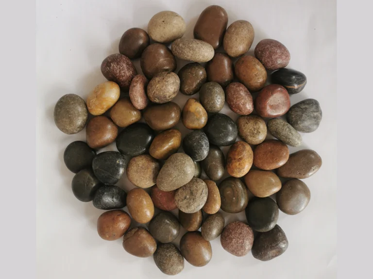 normal polished mixture pebble stone