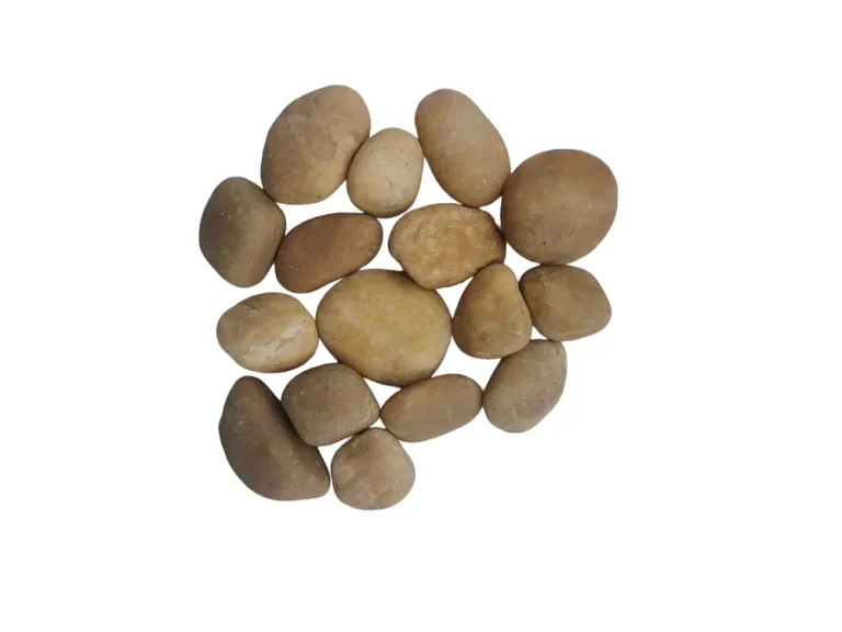 yellow pebble stone