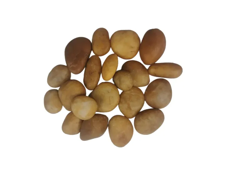 Normal Polished Yellow Pebble Stone