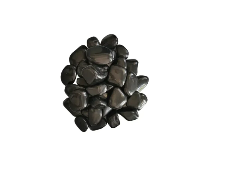 black pebble stone