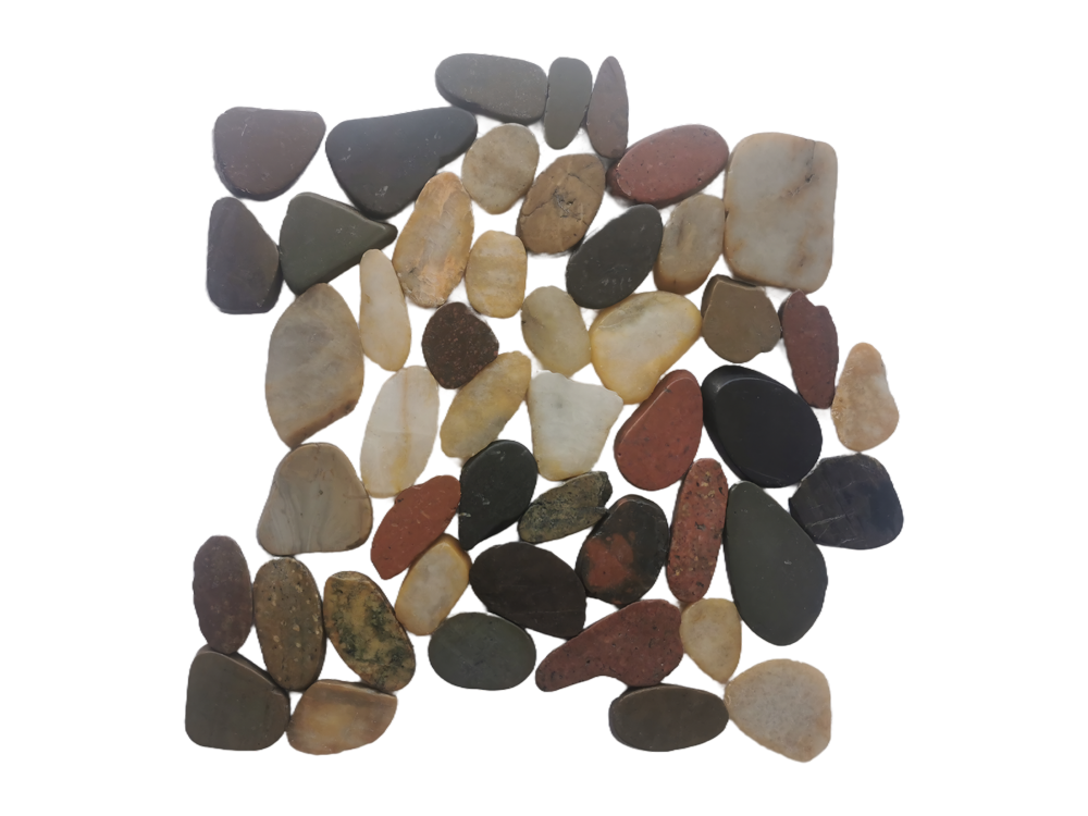 interlock stone pebble