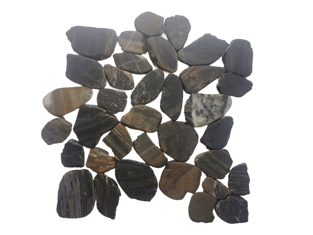 interlock stone pebble